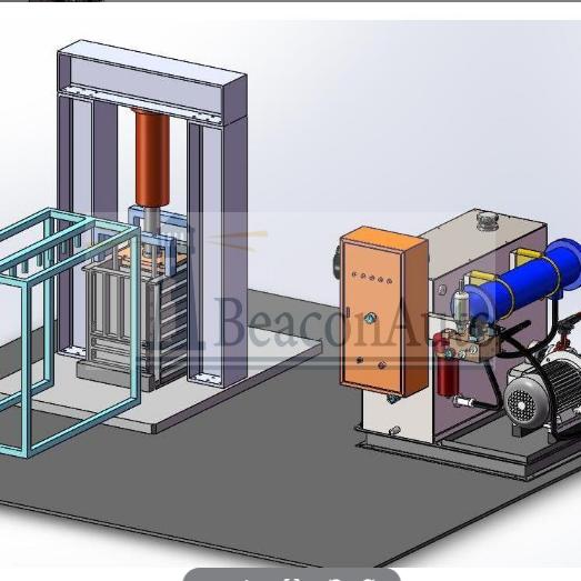 隧道挖掘邊坡土層預(yù)應(yīng)力雨淋試驗(yàn)系統(tǒng)